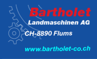 WEB Seite Bartholet Landmaschinen AG